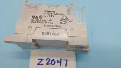 USED Omron G7SA-3A3B Relay with Base P7SA-14F-ND