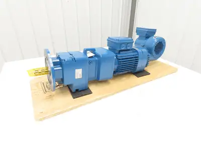 Demag Crane KBS 80 B12F Gear Motor 265/460V 3PH DFV41DL OEL:0.7L/ B5.0-30-0-6.44