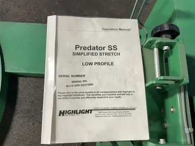 Used HIGHLIGHT INDUSTRIES PREDATOR SS Wrapping Machines Ohio US | HGR 24 #1419002