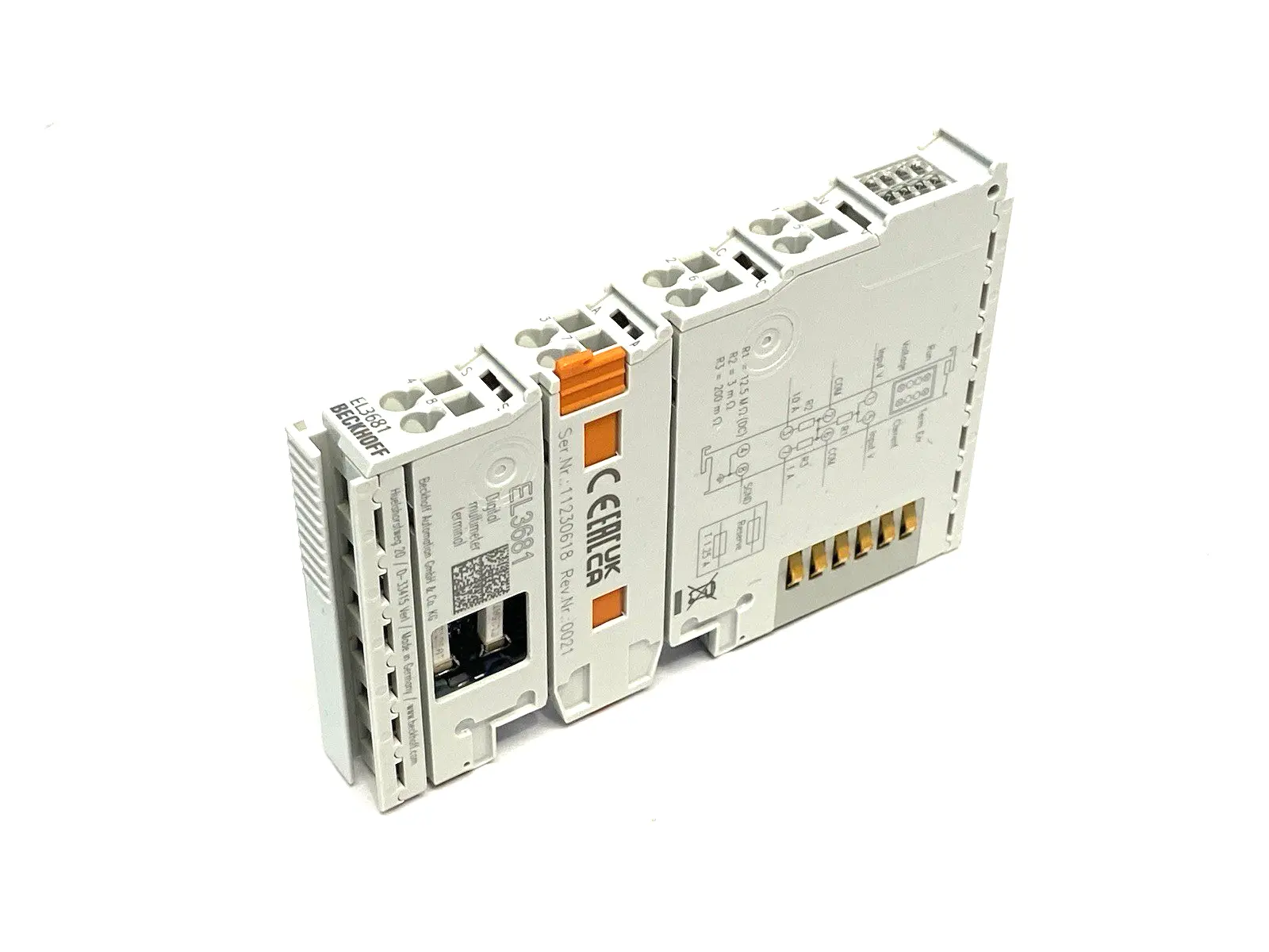 USED DIGITAL ETHERCAT DIGITAL MULTIMETER TERMINAL, 1-CHANNEL ANALOG INPUT
