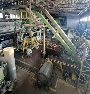 USED BEZNER WOOD CHIP PRODUCTION LINE