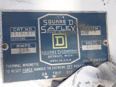 USED SQUARE D SD79727