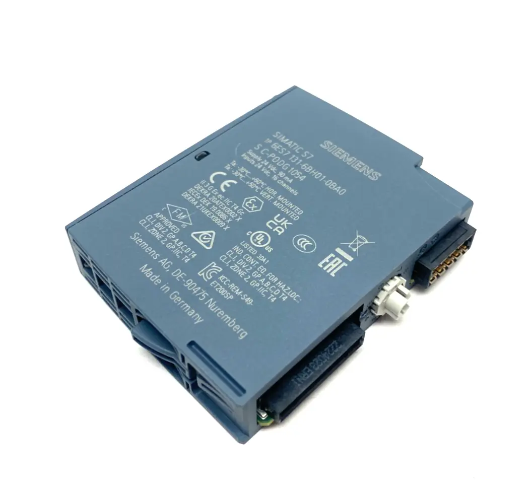 USED SIEMENS SIMATIC ET 200SP DIGITAL INPUT MODULE DI 16X 24V DC