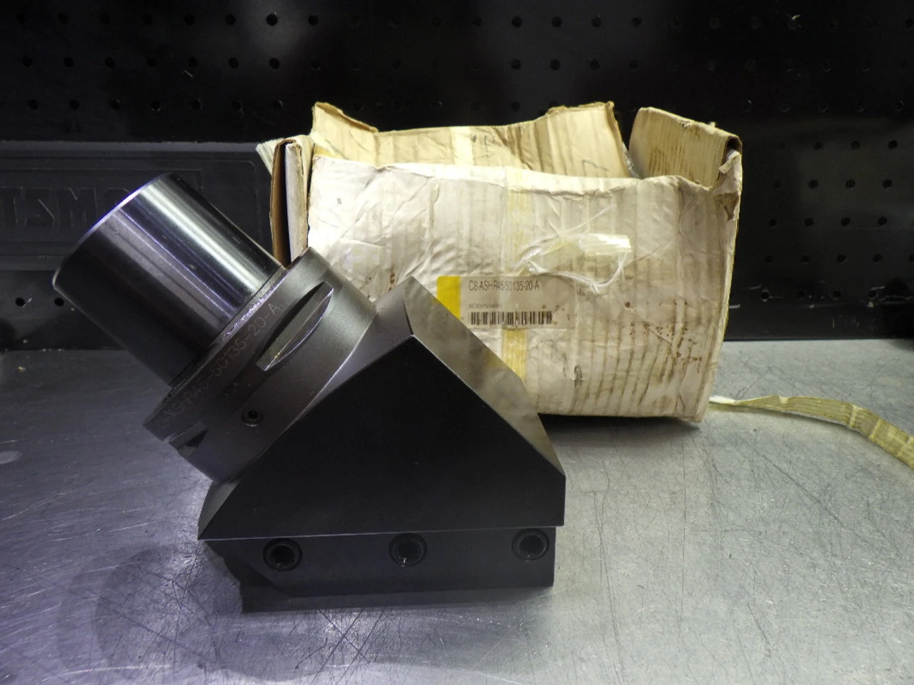 Sandvik Capto C8 To 1.25" x 1.25" Lathe Adapter C8-ASHR45-50135-20-A (LOC867)
