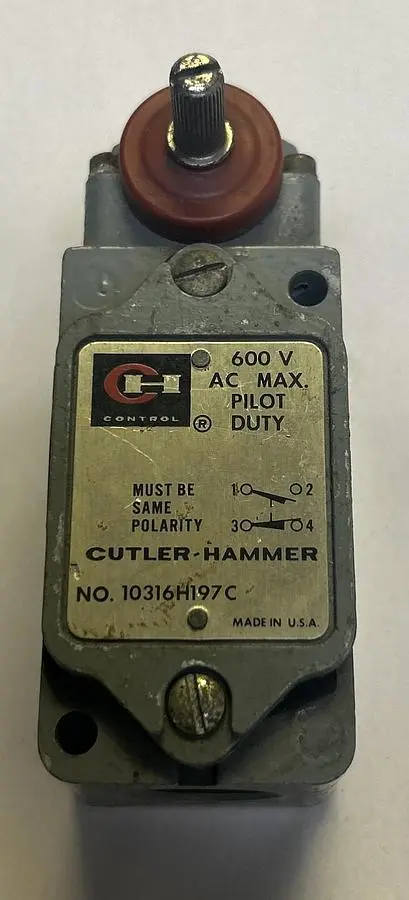 USED CUTLER-HAMMER 10316H197C