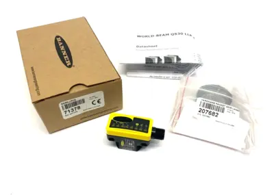 New | in-Stock BANNER WORLD-BEAM LOW CONTRAST LASER SENSOR POLAR RETRO 71378 Photoelectric Sensors Michigan US | Maverick Industrial Sales #1092381