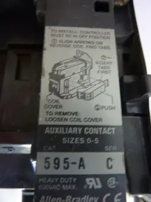 USED ALLEN BRADLEY 509-BOD SER B W44