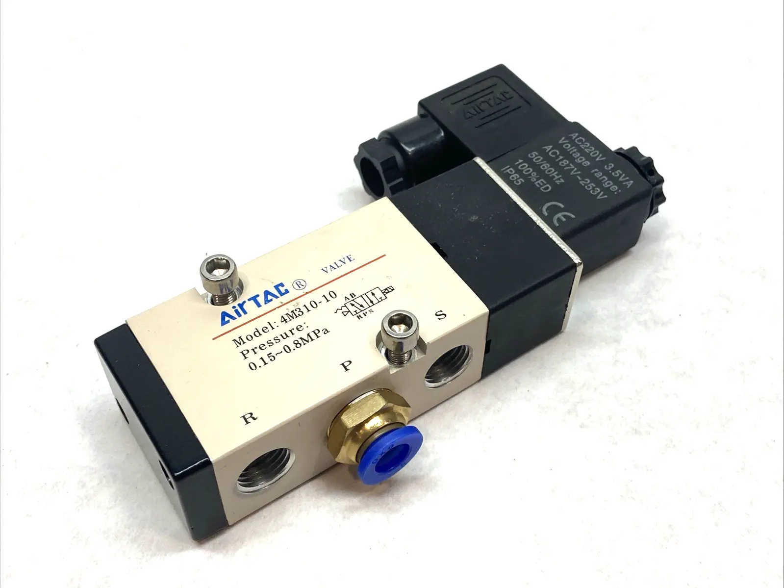 New | in-Stock Airtac Solenoid Valve 5/2-Way NAMUR Series, Internal Pilot 0.15-0.8MPa Solenoid Valves Michigan US | Maverick Industrial Sales #1401562