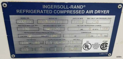 USED 1995 INGERSOLL RAND DXR75