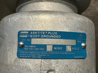 Used CROUSEHINDS AP 20458 Bus Bars & Plugs Ohio US | HGR 24 #1355870