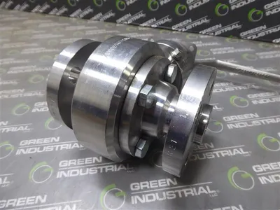 1/2" Perrin PS80H-0,5-L BA260 Series 80-M Two Way Ball Valve Class 400 Used