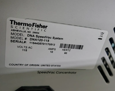 Used THERMO SAVANT _UNKNOWN_ Evaporators / Concentrators California US | Biotech Equipment Sales #1464476
