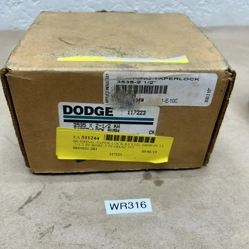 NEW Dodge 3535 X 2-1/2-KW