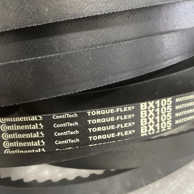 (6) Continental ContiTech Torque-Flex BX105 Cogged V Belt BX-105 Fast Shipping!