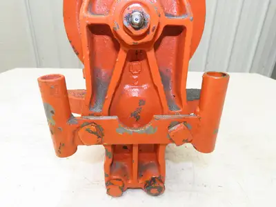 Cleveland Tramrail Underhung Bridge Crane End Truck ES Idler Head WA 5" Wheels