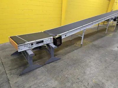Used 2023 INTELLIGRATED ROLLER BED INCLINE  DECLINE BELT CONVEYOR Belt Conveyors Wisconsin US | Packer City Sales #1297808