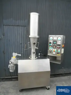 USED Glatt Glatt GPCG 1 Fluid Bed Dryer Granulator, S/S