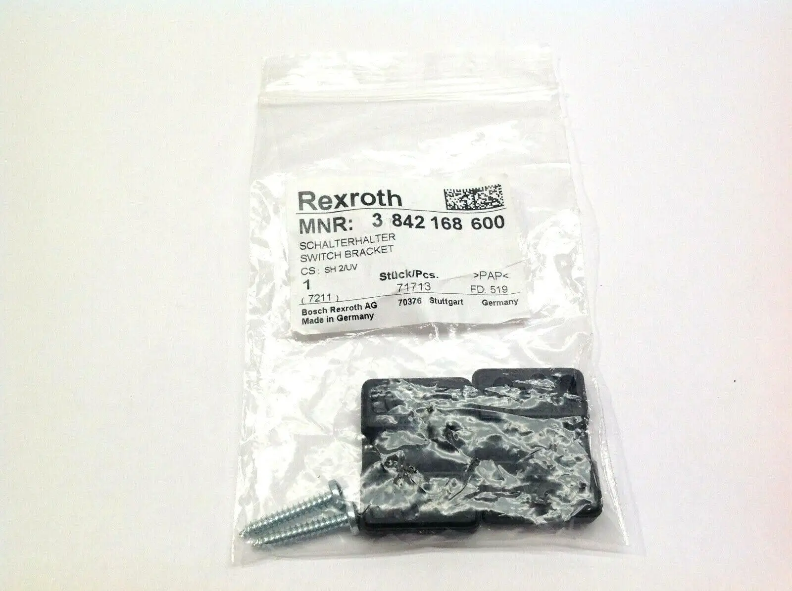 New | in-Stock REXROTH SWITCH BRACKETS Miscellaneous MRO | Maverick Industrial Sales #1121988