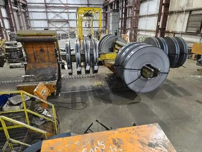 60" x 1/2" x 60,000 Lbs. Herr-Voss Slitting Line