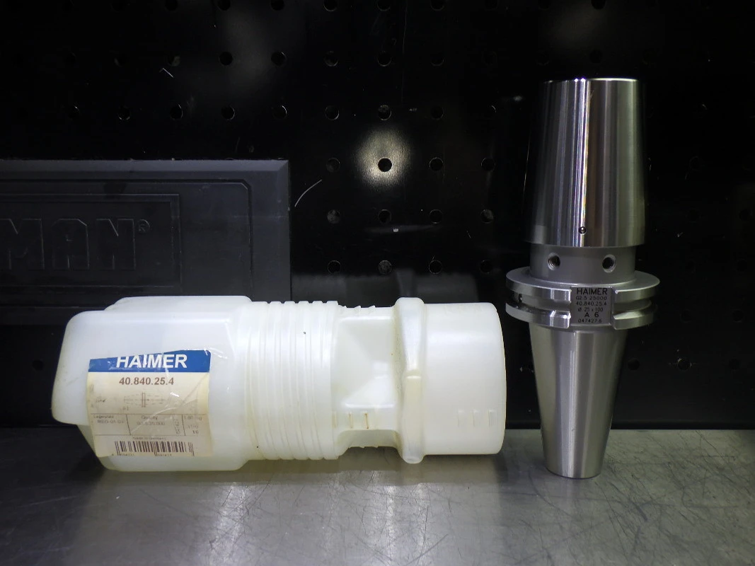 Haimer CAT40 25mm Shrink Fit Tool Holder 100mm Pro 40.840.25.4 (LOC3310)