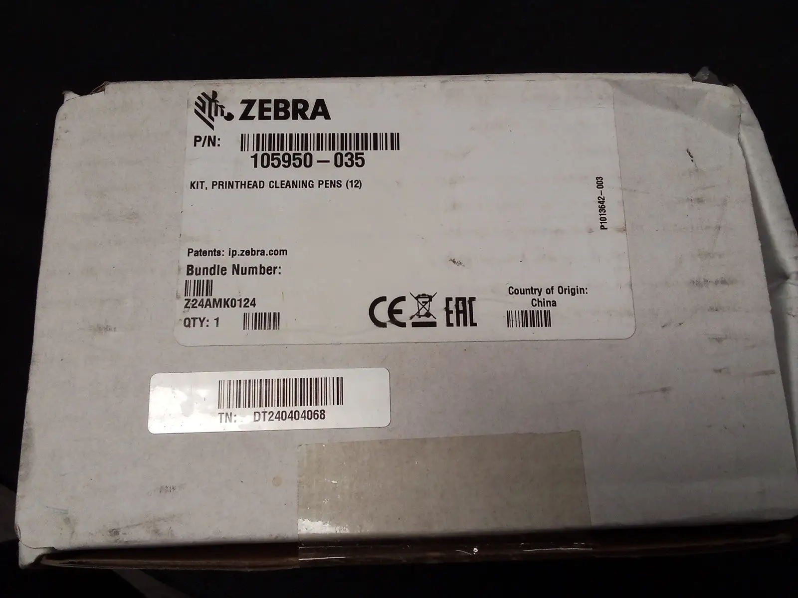 Used Zebra 105950035 Miscellaneous Printing & Paper Equipment US | Infinity wholesale & Supply LLC #1305780