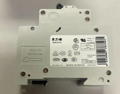 Used EATON FAZ-C10/2 Miscellaneous Equipment (Electrical & Power) | Surplus Asset Holdings #1195134