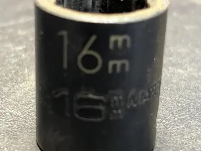 Matco BP16M6A 16 mm Socket 3/8 drive impact 6pt.
