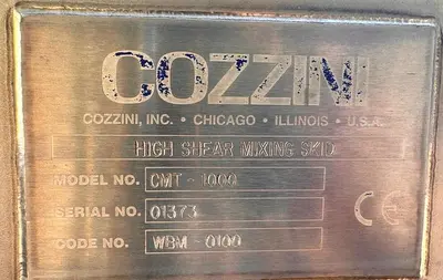 USED COZZINI CMT-1000