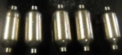 QTY. 5. WHITEY STAINLESS STEEL SAMPLE CYLINDERS DO...