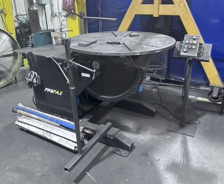 PROFAX WP 6000-4 WELDING POSITIONERS | T.R. Wigglesworth Machinery Co.