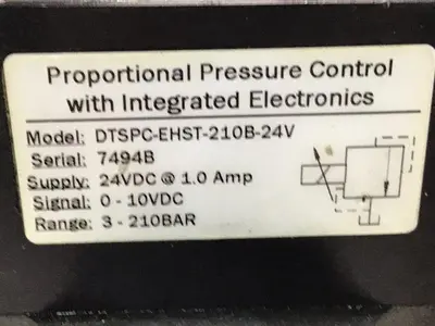 USED VICKERS DTSPC-EHST-210B-24V