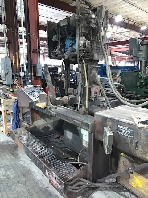 Used 1997 HEM V120HA Vertical Band Saws Illinois US | BLUMBERG MACHINERY COMPANY #396678
