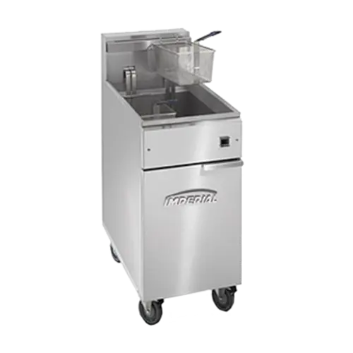 Imperial IFS-50-EU Electric Fryer - (1) 50 lb Vat, Floor Model, 208v/3ph