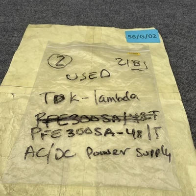Used TDK-Lambda PFE300SA-48/T Misc Electrical & Power Parts California US | Davliegogo LLC #1707659