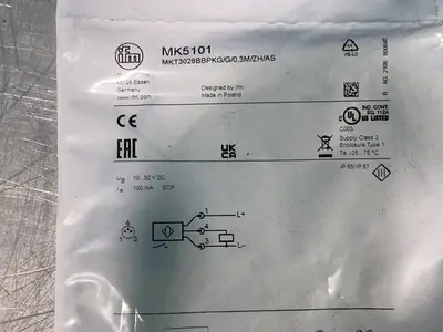 New | in-Stock IFM MK5101 Proximity Sensors Ohio US | HGR 24 #1314236