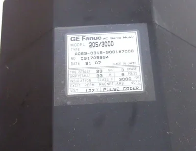 NEW FANUC A06B-0318-B001 SERVO MOTOR A06B-0318-B001#7008