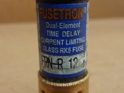 USED FUSETRON FRN-R-12