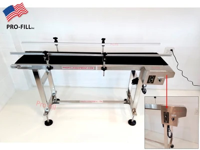 Flat Black Belt Conveyors