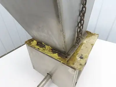 Accu-Rate Volumetric Screw Feeder 1" Auger Stainless Hopper 18x18" 90VDC