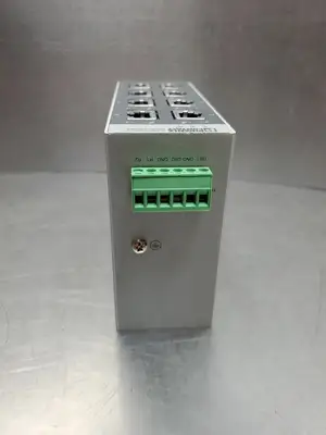 Used Phoenix Contact FL Switch SFNT 8TX Ethernet Switch, 2891005, 24VDC Network Switches South Carolina US | Palmetto Automation #1507515