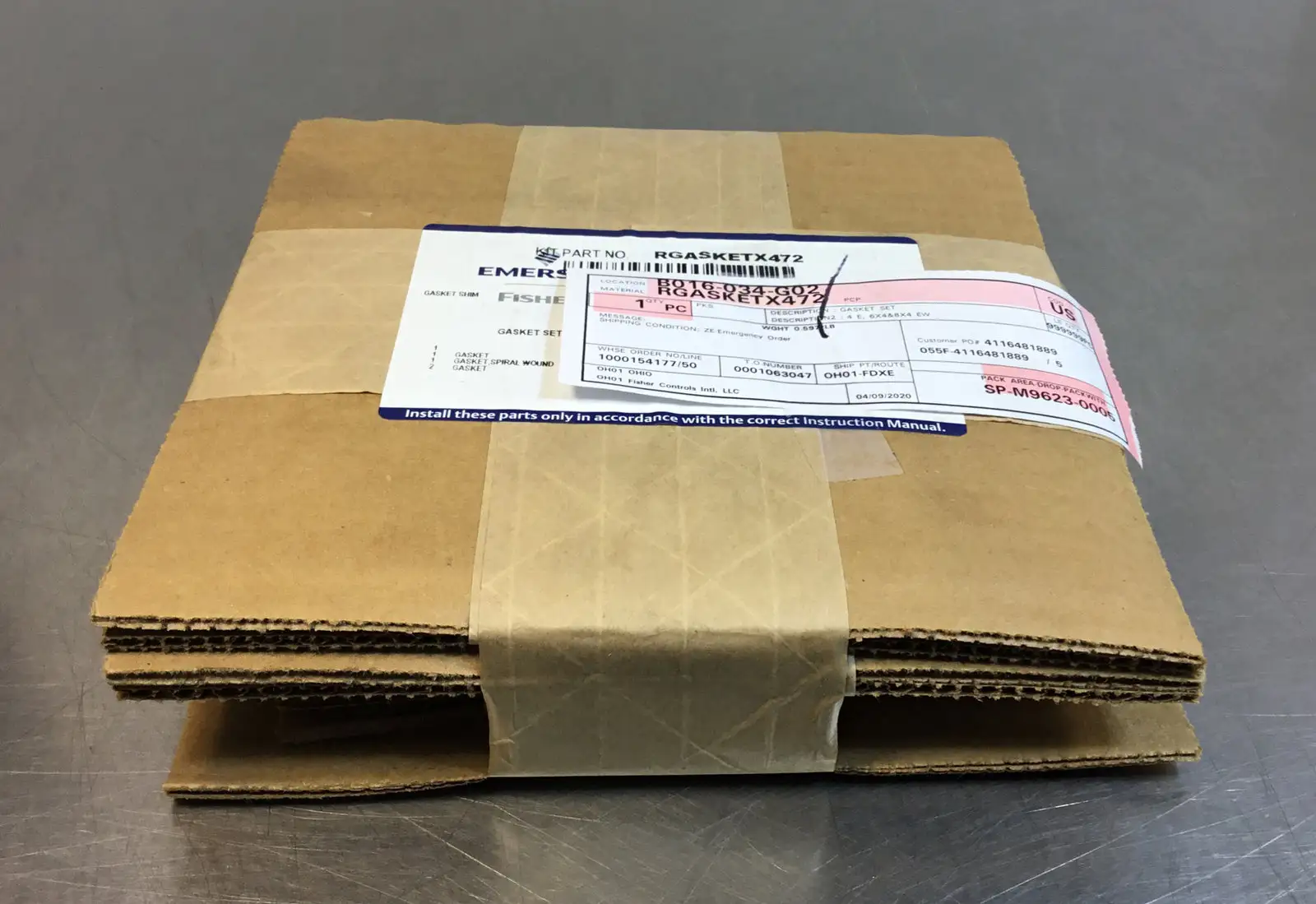 Used Fisher / Emerson _UNKNOWN_ Seals & Gaskets South Carolina US | Palmetto Automation #1271977