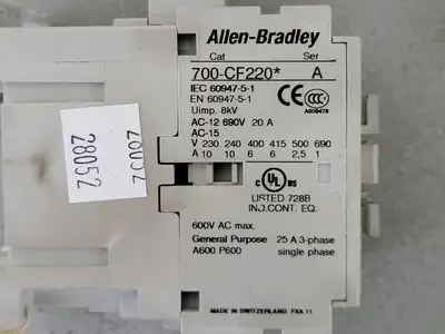 USED ALLEN-BRADLEY 700-CF220