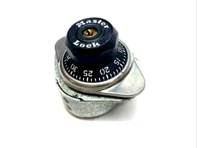 USED MASTER LOCK BUILT‑IN COMBINATION LOCKER LOCK 3‑DIGIT DIAL LOT OF 25