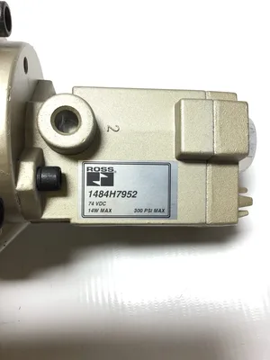 ROSS 1484H7952 3 WAY SOLENOID VALVE 74 VDC 300PSI