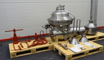 Westfalia SAMM 7006 warm milk separator, 316SS.