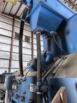 Used 2010 Wheelabrator 6 ft x 36 in Conveyor Blaster Finishing Machines Illinois US | Machine Tool Bids #1295426