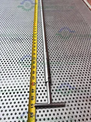 Stainless Steel  Pointed-Plunger Lance Sampler Probe w/ 51" Rod