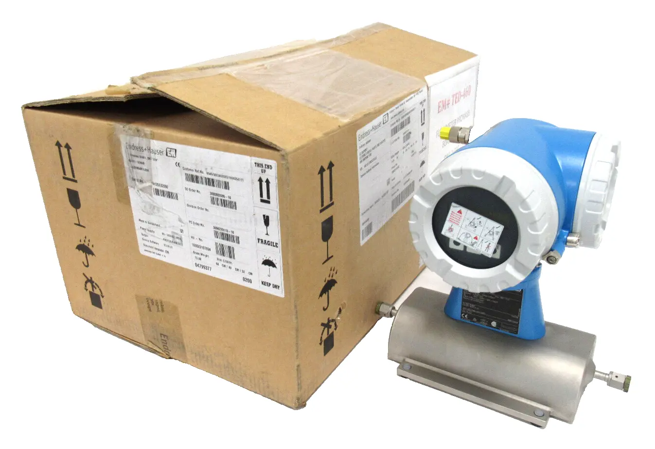NEW ENDRESS HAUSER 80A01-1EH9/0 TRANSMITTER PROMASS 80 80A01-ASVWBAR1LABH