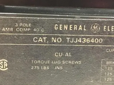 USED GENERAL ELECTRIC / GE TJJ436400