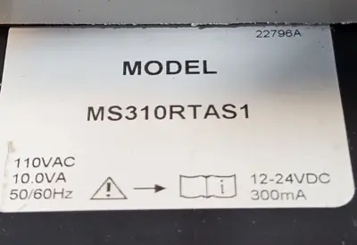 Hoffman A-666DL / MS310RTAS1 junction box w/relay (BIN411)